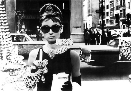 hepburn audrey breakfast sunglasses