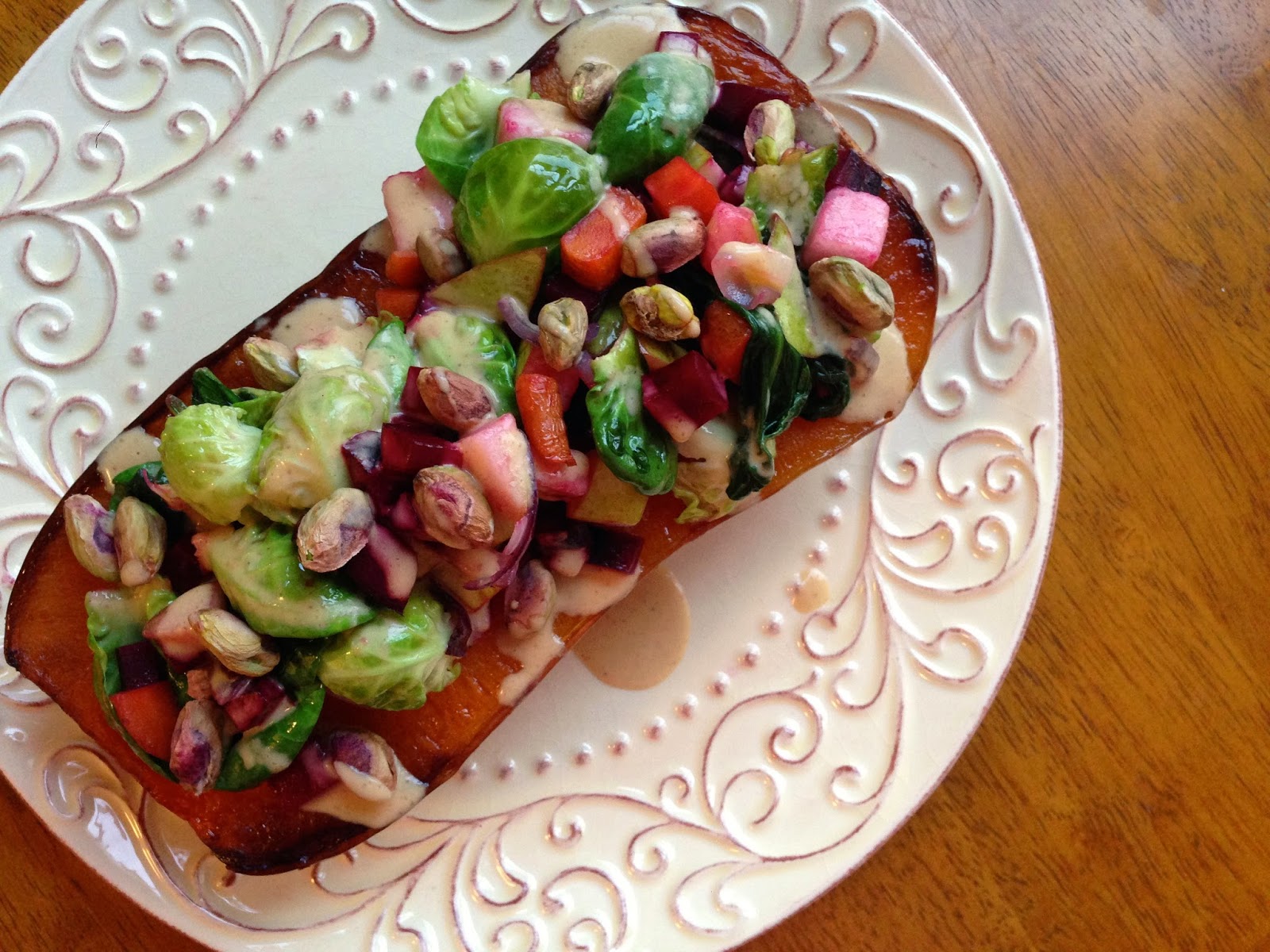 Butternut Squash Boats by BeautyBeyondBones #glutenfree #vegan #paleo #food #edrecovery #healthyfood