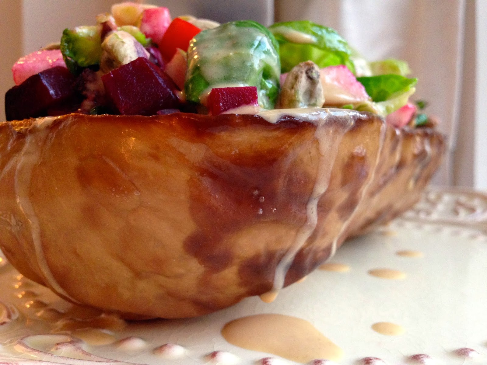 Butternut Squash Boats by BeautyBeyondBones #glutenfree #vegan #paleo #food #edrecovery #healthyfood
