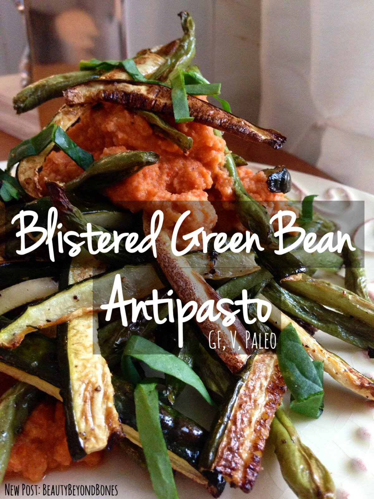 Blistered Green Bean Antipasto