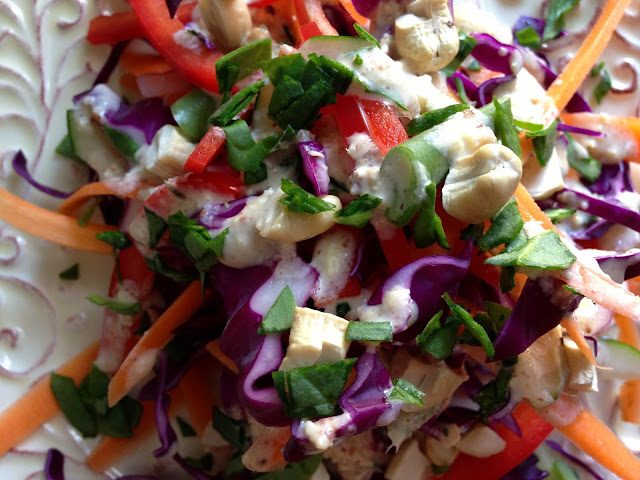 Purple People Pleaser Salad by BeautyBeyondBones! #glutenfree #vegan #paleo #edrecovery