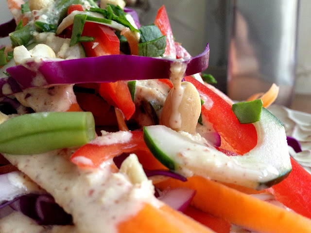 Purple People Pleaser Salad by BeautyBeyondBones! #glutenfree #vegan #paleo #edrecovery