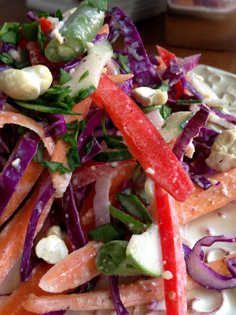 Purple People Pleaser Salad by BeautyBeyondBones! #glutenfree #vegan #paleo #edrecovery