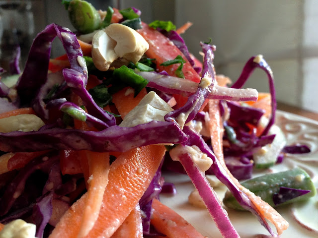 Purple People Pleaser Salad by BeautyBeyondBones! #glutenfree #vegan #paleo #edrecovery