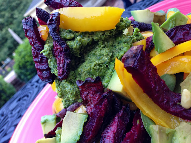 Crimson Matchstick Mashup Salad #beautybeyondbones #glutenfree #vegan #vegetarian #paleo #food #edrecovery