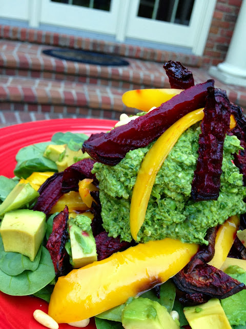 Crimson Matchstick Mashup Salad #beautybeyondbones #glutenfree #vegan #vegetarian #paleo #food #edrecovery