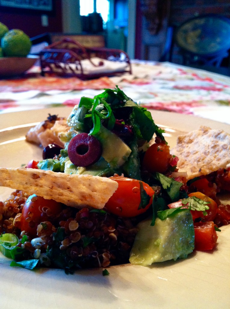 Deconstructed Guacamole Quinoa Pilaf #glutenfree #vegan #paleo #avocado #edrecovery #food #beautybeyondbones