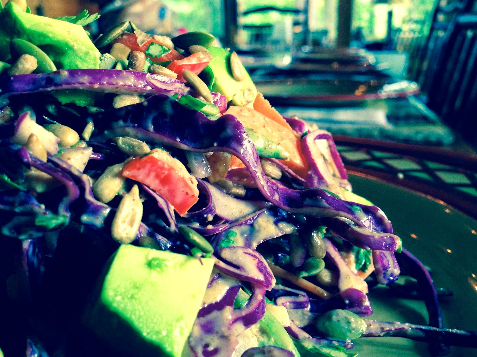 Kitchen Sink Salad by BeautyBeyondBones #glutenfree #grainfree #vegan #paleo #vegetarian #food #dinner #edrecovery