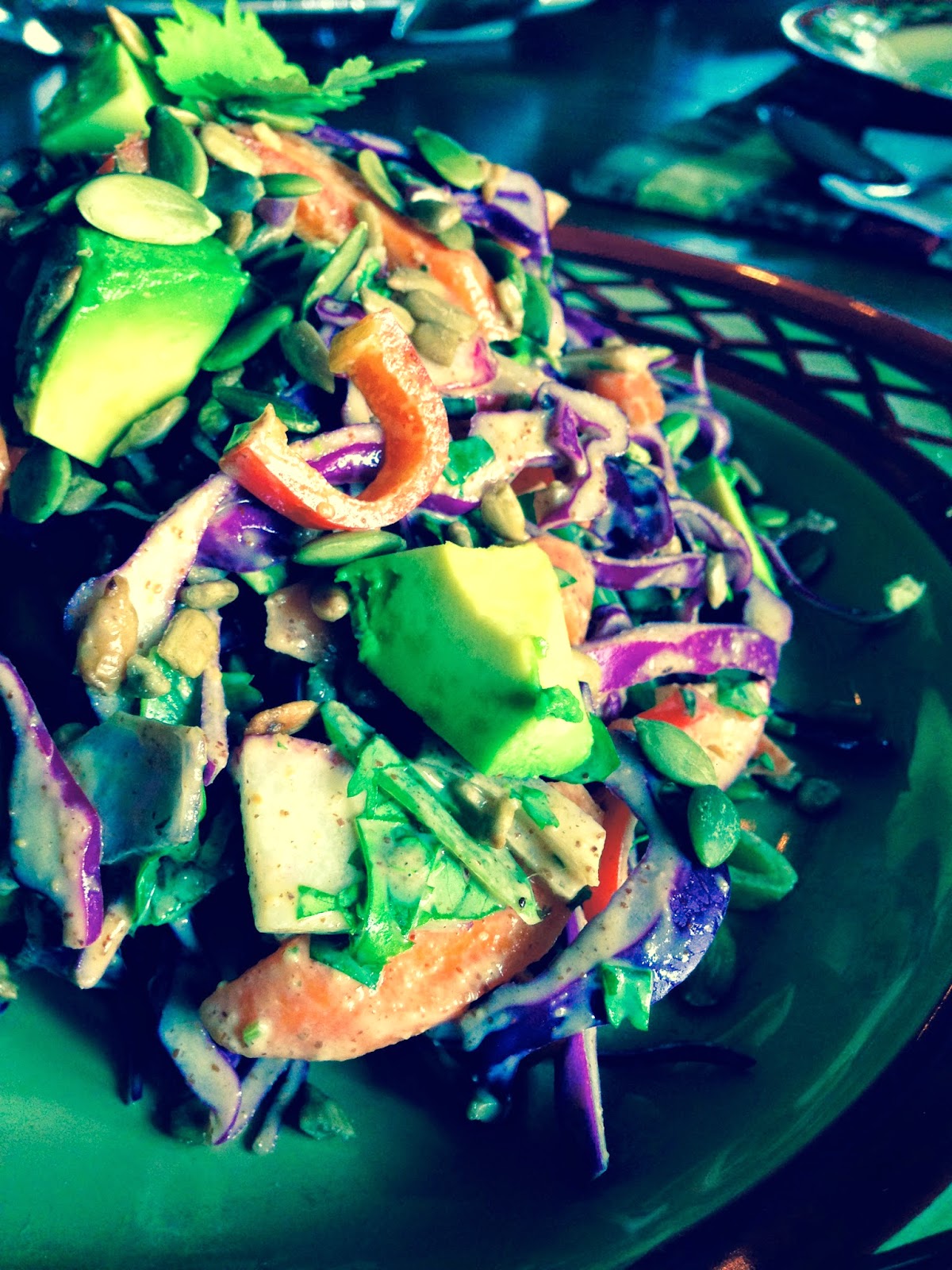 Kitchen Sink Salad by BeautyBeyondBones #glutenfree #grainfree #vegan #paleo #vegetarian #food #dinner #edrecovery