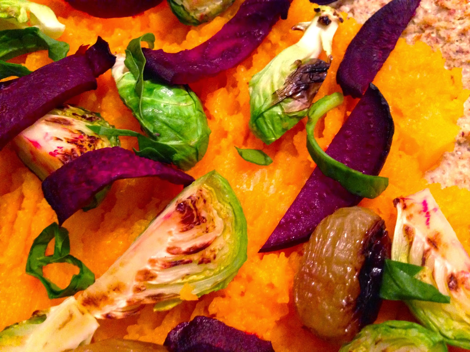 Roasted Veggie Flatbread Pizza by BeautyBeyondBones - #glutenfree #grainfree #vegan #vegetarian #paleo #keto #edrecovery #recovery #food #specificcarbohydratediet