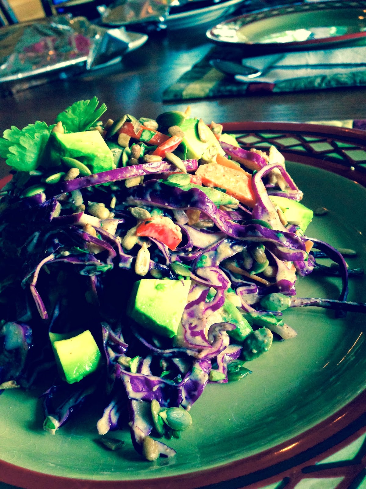 Kitchen Sink Salad by BeautyBeyondBones #glutenfree #grainfree #vegan #paleo #vegetarian #food #dinner #edrecovery
