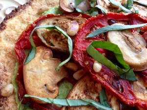 Oven Dried Tomato and Avocado Pizza! By BeautyBeyondBones #glutenfree #paleo #food #edrecovery #specificcarbohydratediet #vegetarian