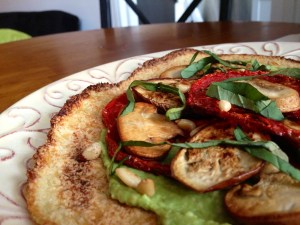 Oven Dried Tomato and Avocado Pizza! By BeautyBeyondBones #glutenfree #paleo #food #edrecovery #specificcarbohydratediet #vegetarian