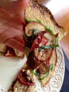 Oven Dried Tomato and Avocado Pizza! By BeautyBeyondBones #glutenfree #paleo #food #edrecovery #specificcarbohydratediet #vegetarian