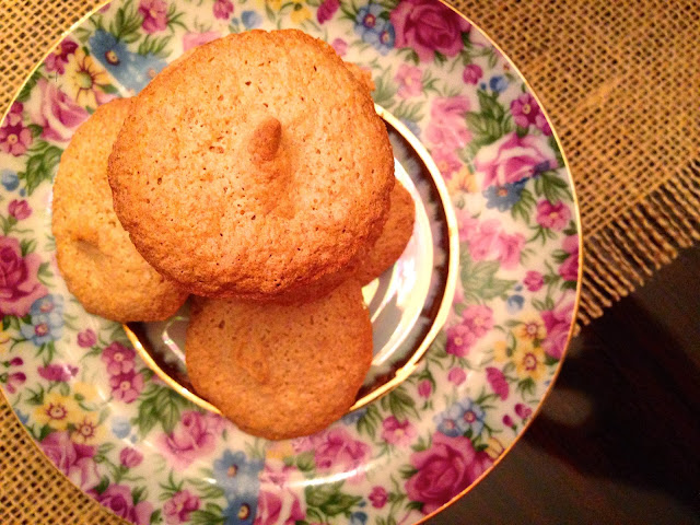 Almond Meringue Cookies by BeautyBeyondBones! #grainfree #glutenfree #dairyfree #sugarfree #edrecovery #dessert #cookies #paleo