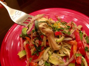 Paleo Pad Thai! By BeautyBeyondBones - #grainfree #glutenfree #vegan #vegetarian #food #edrecovery