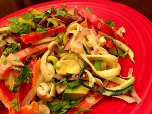 Paleo Pad Thai! By BeautyBeyondBones - #grainfree #glutenfree #vegan #vegetarian #food #edrecovery