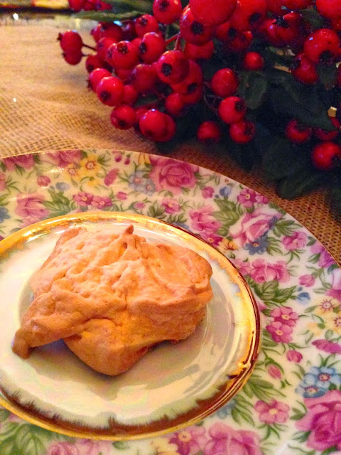 Almond Meringue Cookies by BeautyBeyondBones! #grainfree #glutenfree #dairyfree #sugarfree #edrecovery #dessert #cookies #paleo