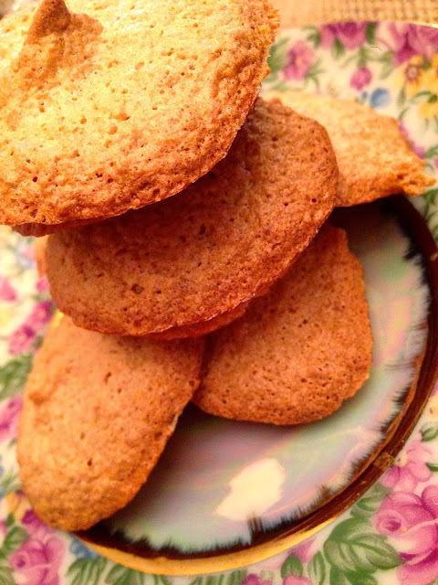 Almond Meringue Cookies by BeautyBeyondBones! #grainfree #glutenfree #dairyfree #sugarfree #edrecovery #dessert #cookies #paleo