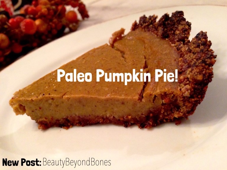 Paleo Pumpkin Pie!