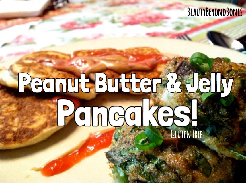 Peanut Butter & Jelly Pancakes!