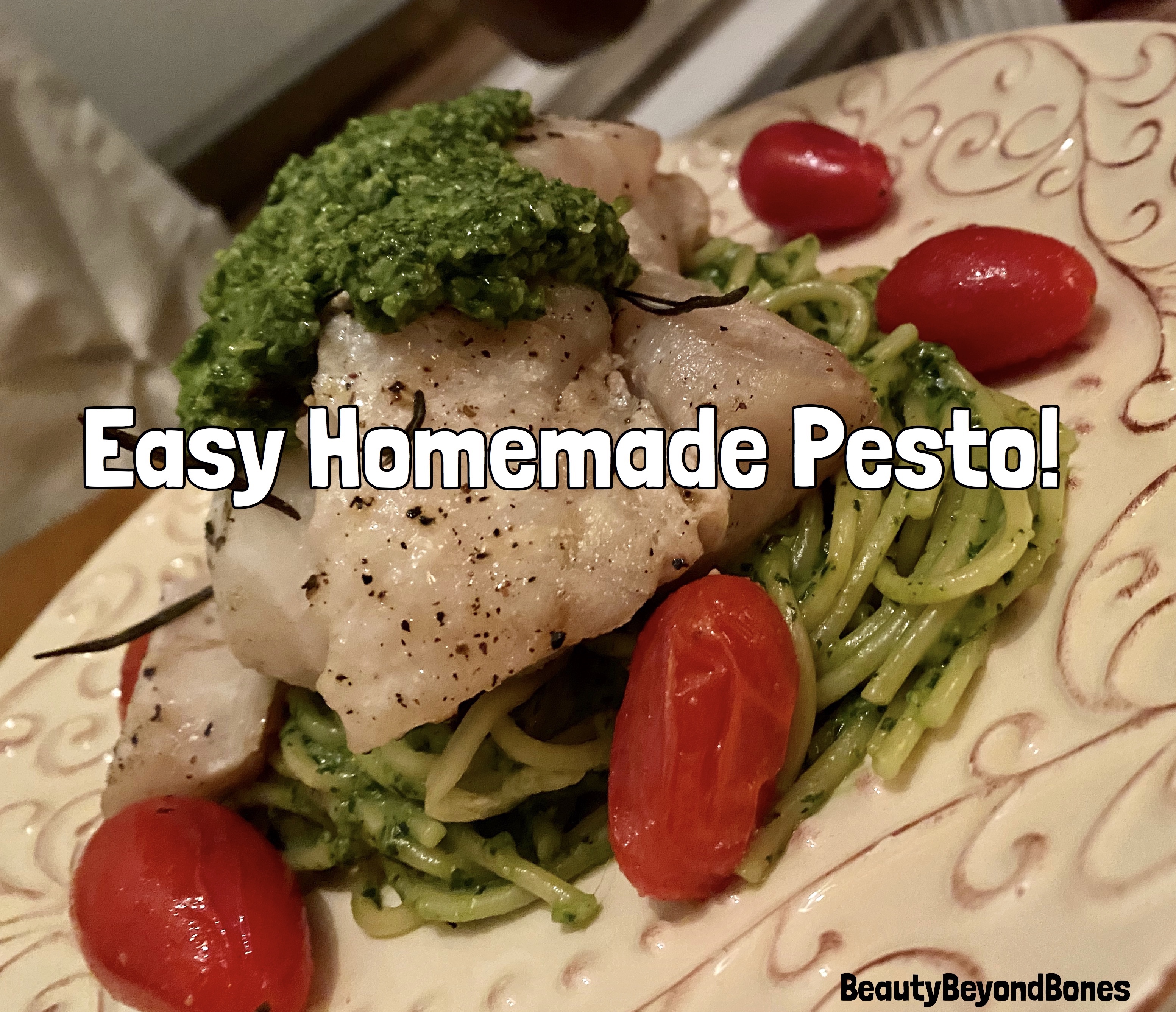 Easy Homemade Pesto!