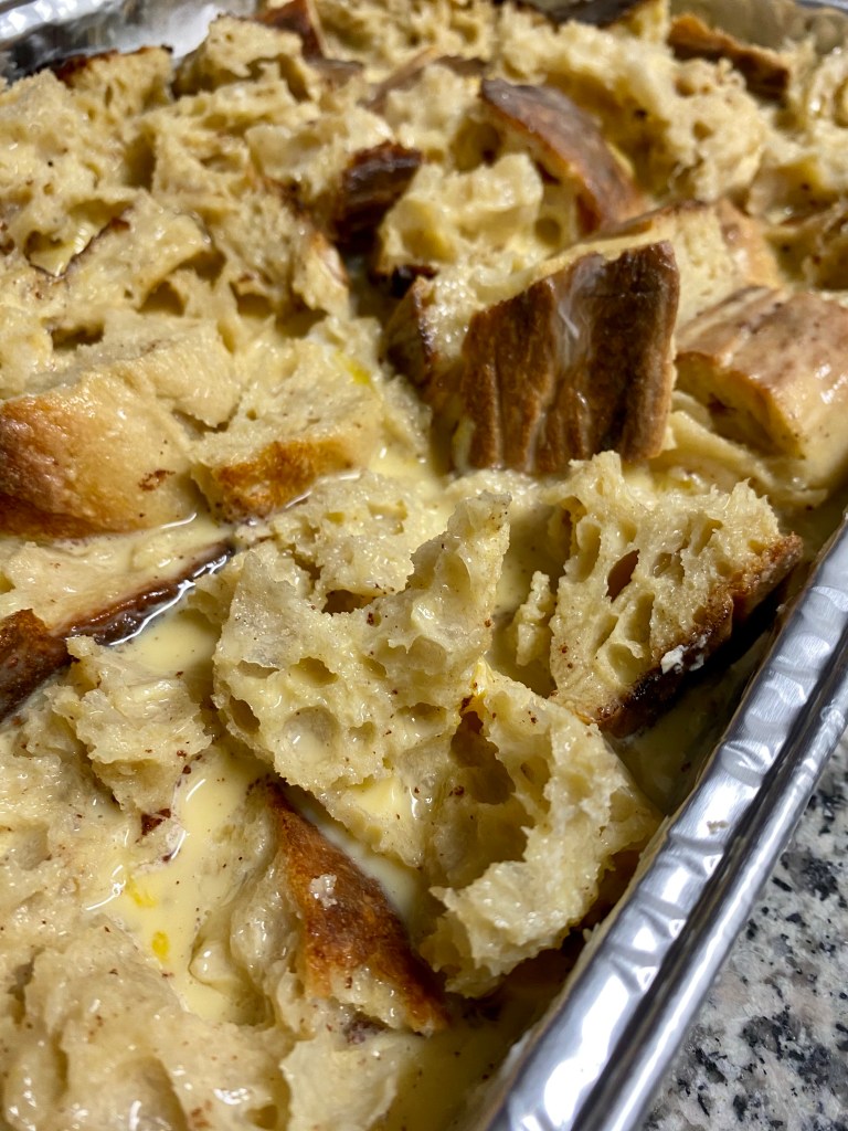 Overnight French Toast Casserole by BeautyBeyondBones! #food #breakfast #brunch #casserole #frenchtoast #vegetarian #food #edrecovery 