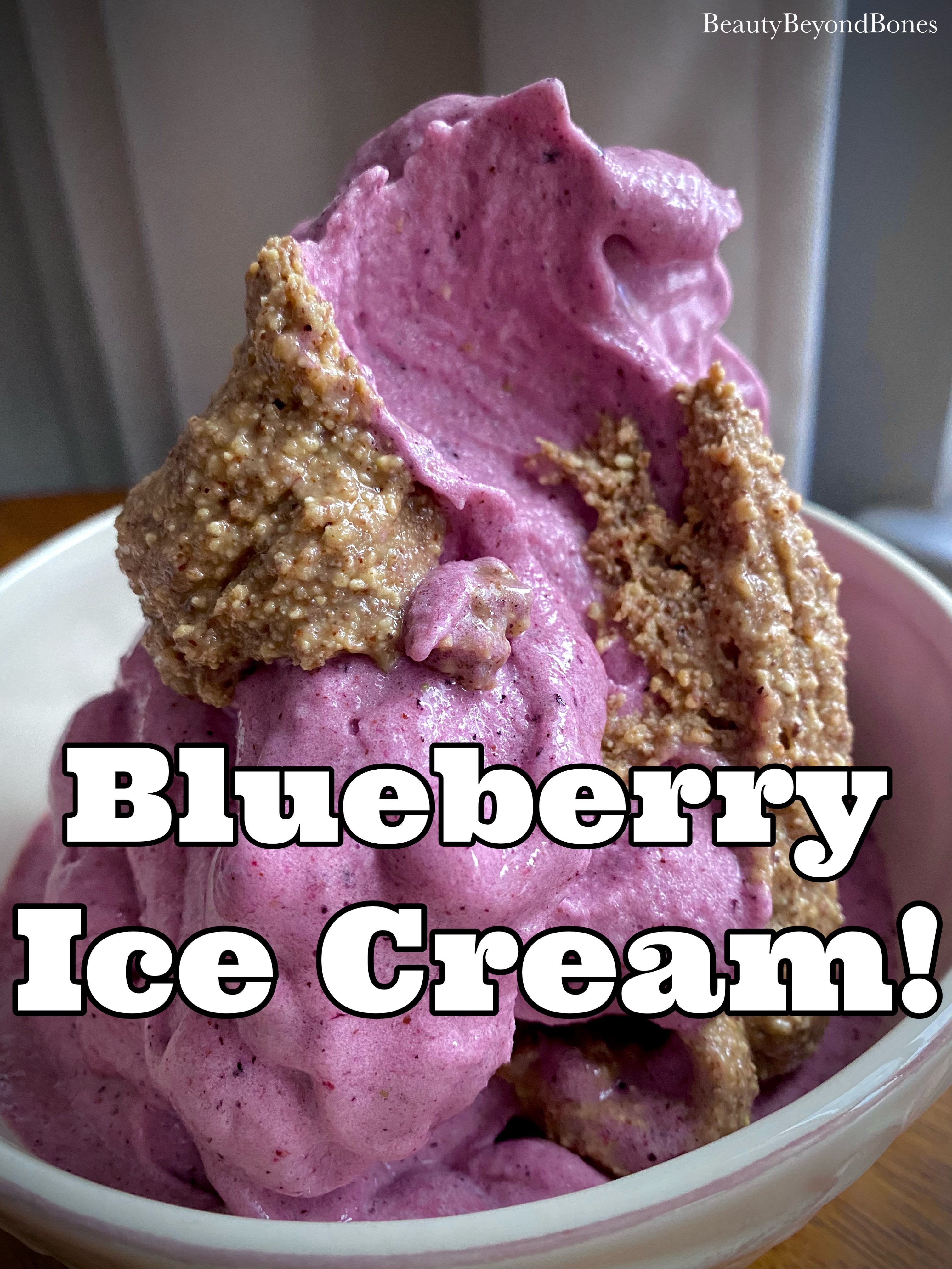 Blueberry Pie Ice Cream!