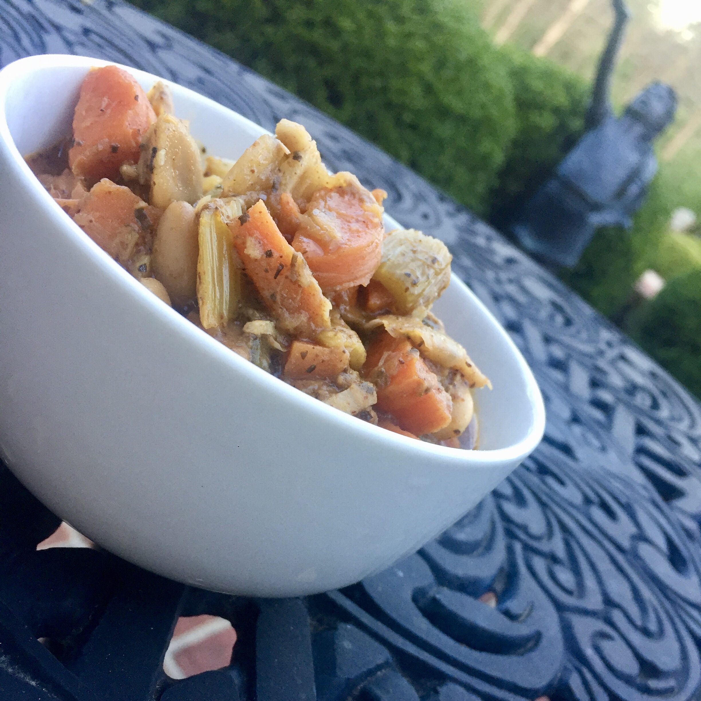 Hearty Vegetable Soup by BeautyBeyondBones #vegetarian #vegan #soup #glutenfree #dinner #food #edrecovery 