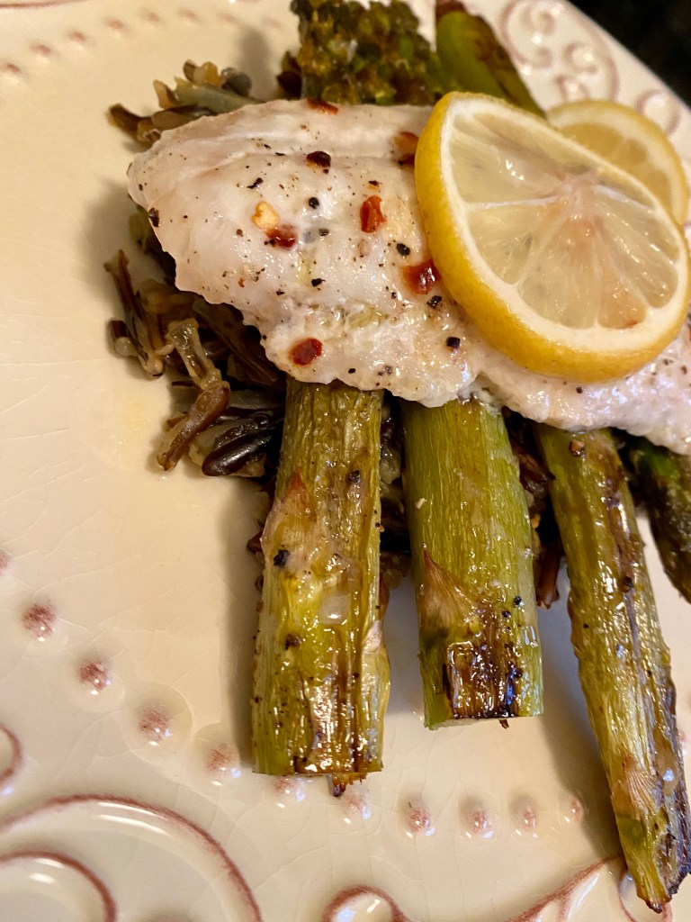 White wine sea bass by BeautyBeyondBones #glutenfree #paleo #grainfree #specificcarbohydratediet #scd #edrecovery #food #dinner #pescatarian