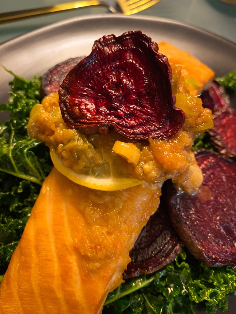 NO MORE BORING SALMON! #Healthy eating doesn't have to be a flavorless bore! My Ginger Citrus #Salmon is brusting with flavor and is the most delicious thing we've eaten in a long time! Enjoy this #glutenfree and #keto dinner tonight! #food #lowcarb #paleo #fish #cooking #healthyfood 