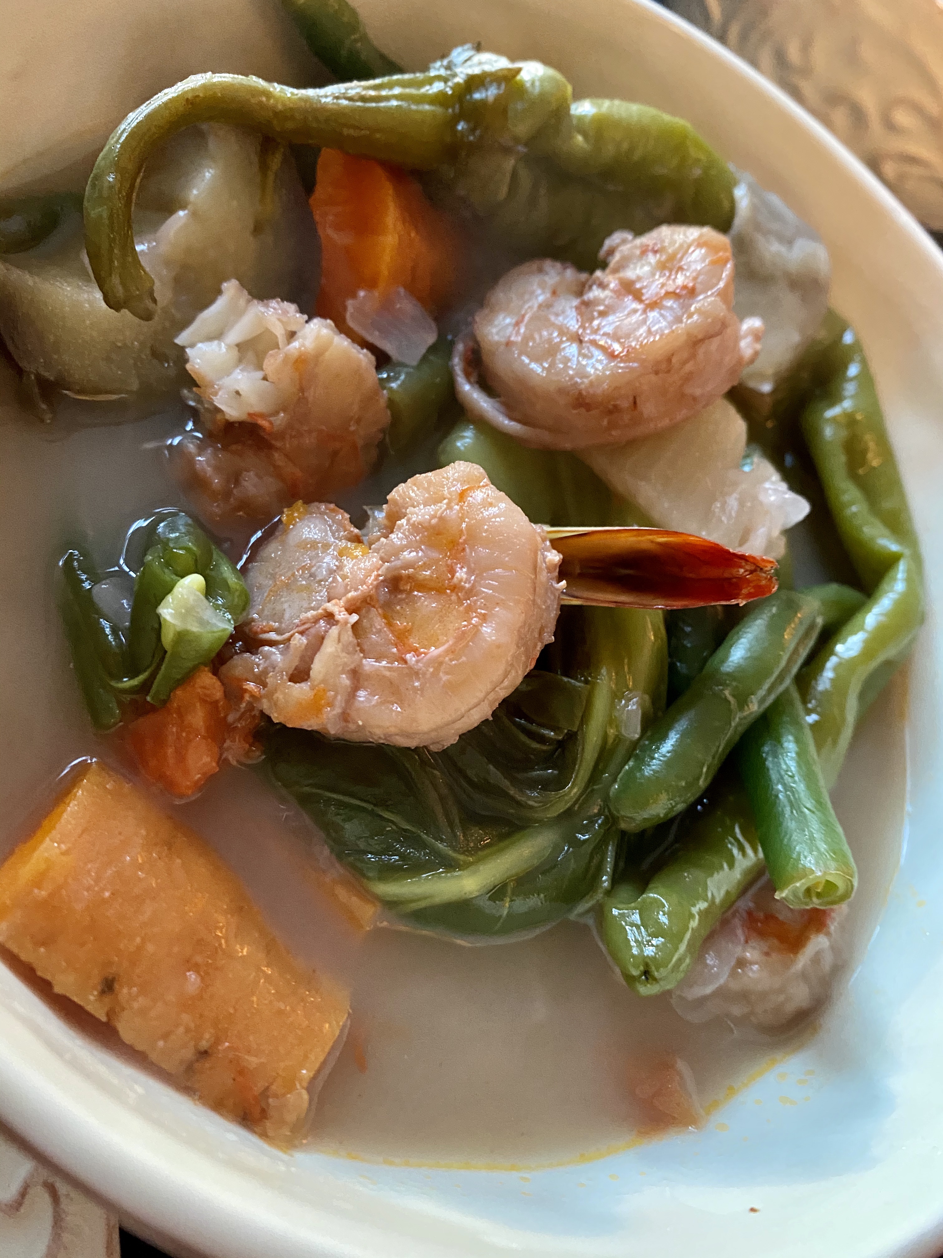 Filipino Sinigang Soup by BeautyBeyondBones #philippines #seafood #dinner #edrecovery #glutenfree #paleo #healthy #yum #food 