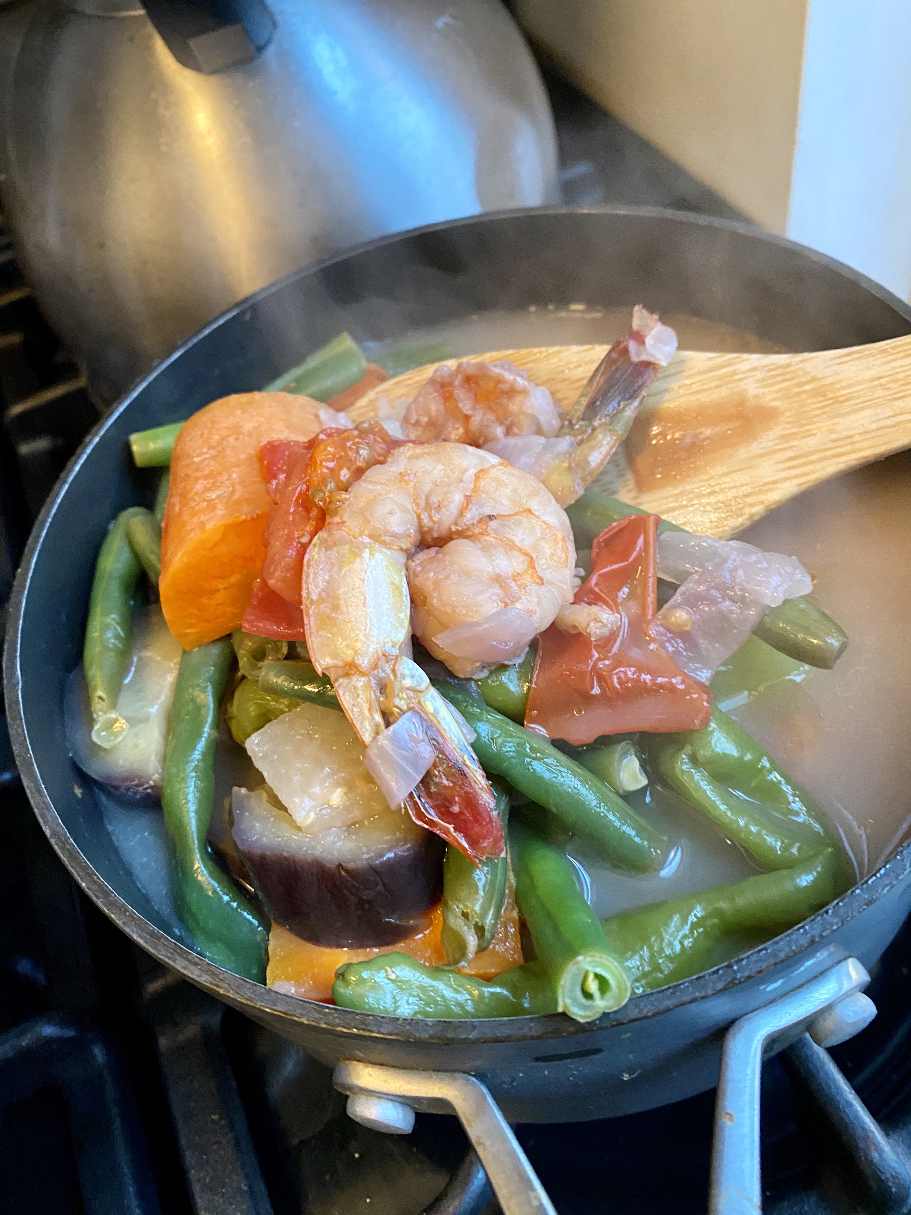 Filipino Sinigang Soup by BeautyBeyondBones #philippines #seafood #dinner #edrecovery #glutenfree #paleo #healthy #yum #food 
