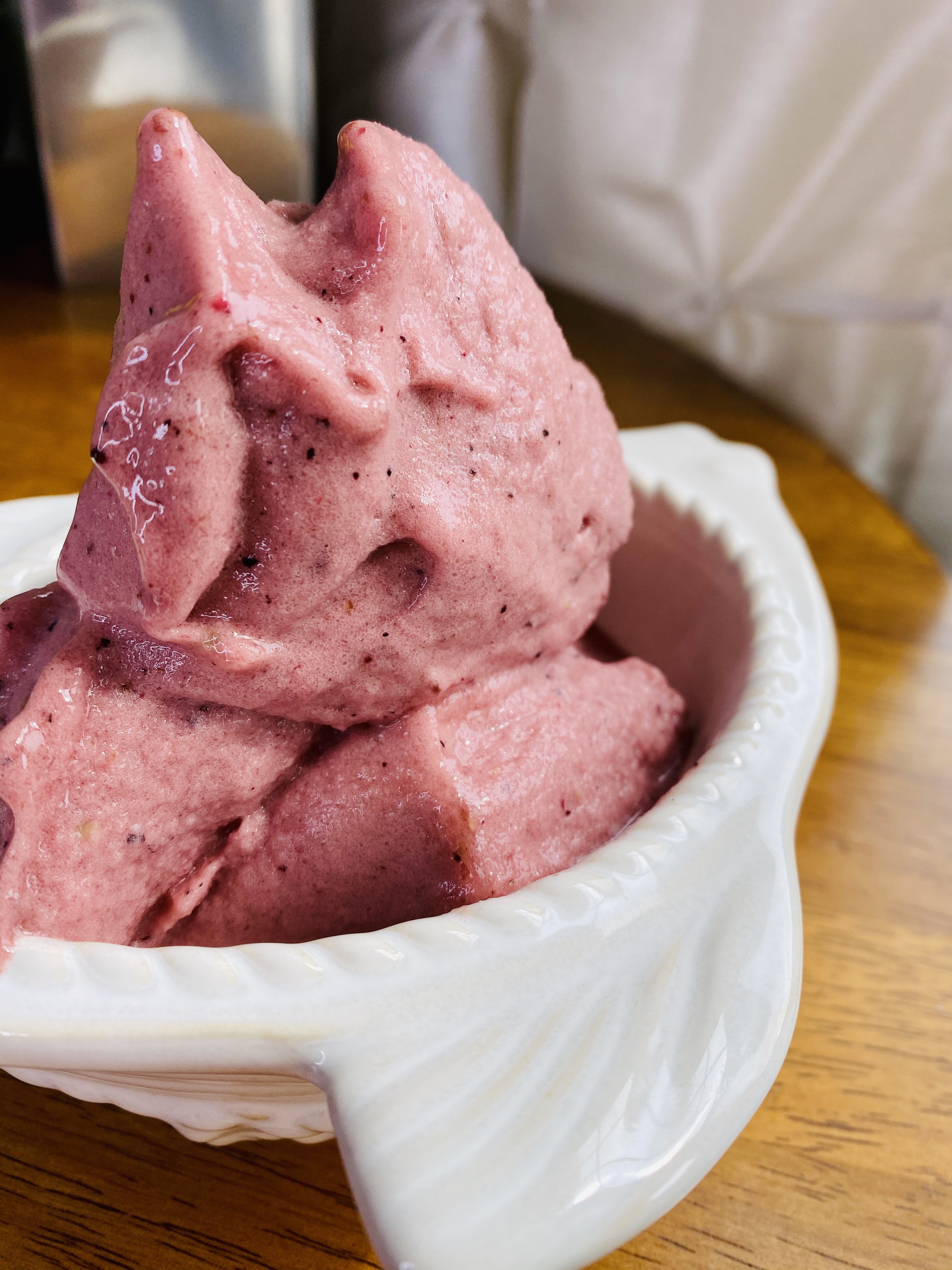 Watermelon Blackberry Ice Cream by BeautyBeyondBones! #dessert #food #glutenfree #vegan #paleo #specificcarbohydratediet #edrecovery 