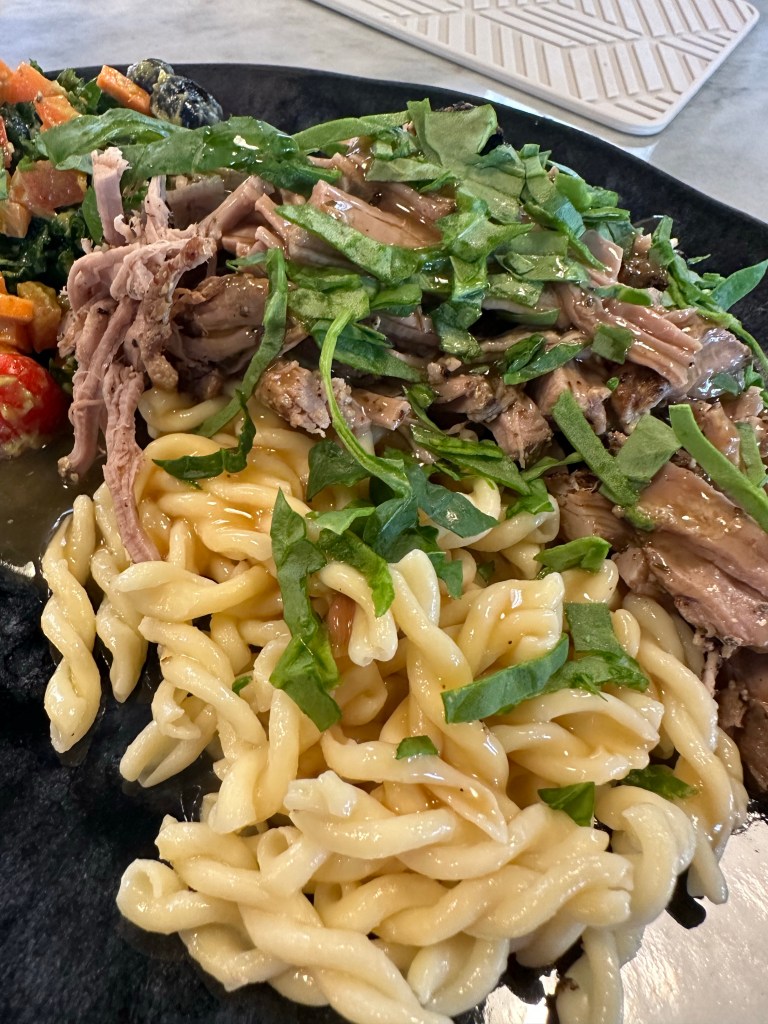 A “set it and forget it” Meal the whole #family will love! Juicy #Pork Tenderloin with Gravy will be your new favorite summer #dinner recipe! #glutenfree #cooking #keto #paleo #healthyfood #yum #Grainfree