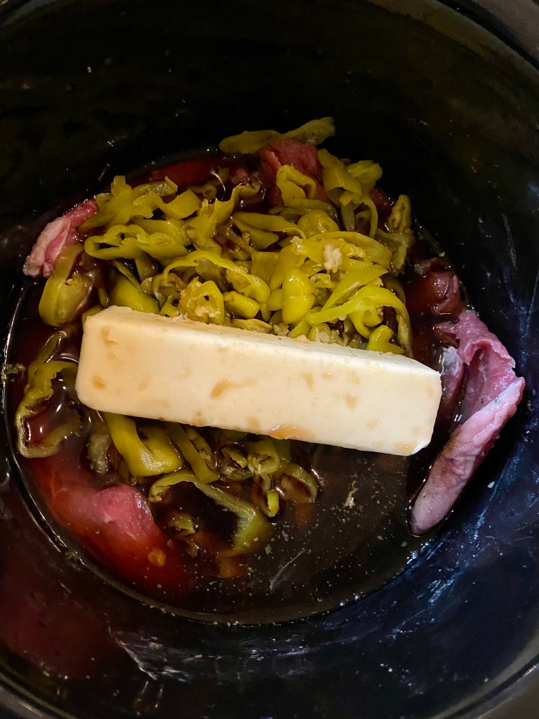 Sharing my mom's FAMOUS recipe that has been a family secret until now! BEEF OVER NOODLES! Slow cooked, melt-in-you-mouth beef - made in the crock pot - served over buttery egg noodles! An easy and delicious dinner! #keto #cooking #recipe #dinner #paleo #glutenfree #healthyfood #family #health #food