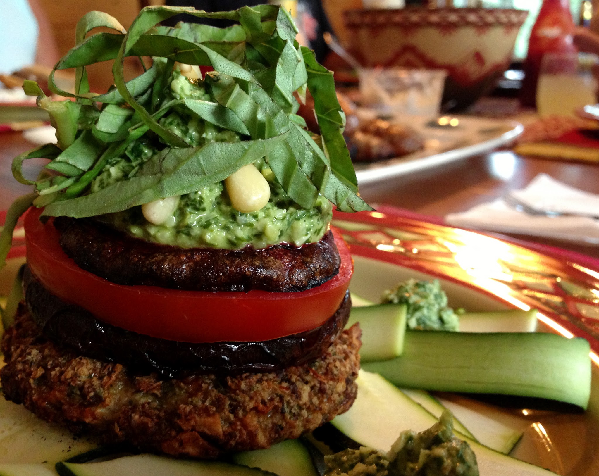 Grain Free Veggie Burger by BeautyBeyondBones #glutenfree #vegan #vegetarian #dinner #paleo #grainfree #healthy #healthyfood #edrecovery