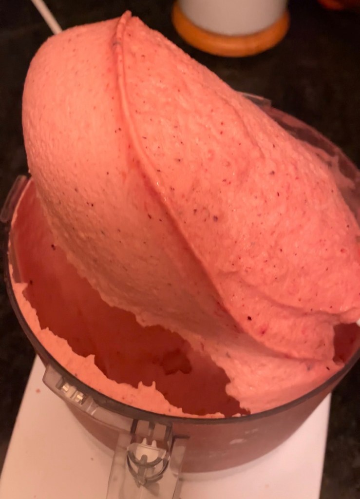 This is the BEST thing I make! An insanely delicious and secretly #healthy #dessert: PINA COLADA ICE CREAM! This dairy free and #paleo treat is made from frozen bananas! Fast and easy, make this tonight! #food #recipe #vegan #glutenfree #keto #summer #icecream