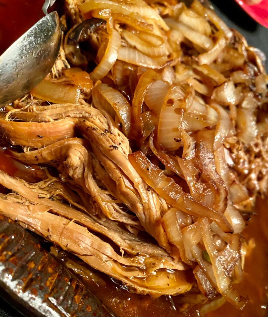 Mouth watering pork tenderloin by BeautyBeyondBones #food #dinner #glutenfree #pork #meat #healthyfood #crockpot #slowcooker #easydinner #edrecovery #recovery #yum