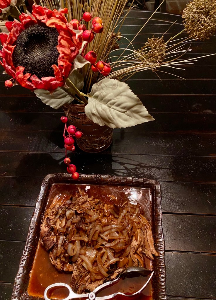 Mouth watering pork tenderloin by BeautyBeyondBones #food #dinner #glutenfree #pork #meat #healthyfood #crockpot #slowcooker #easydinner #edrecovery #recovery #yum