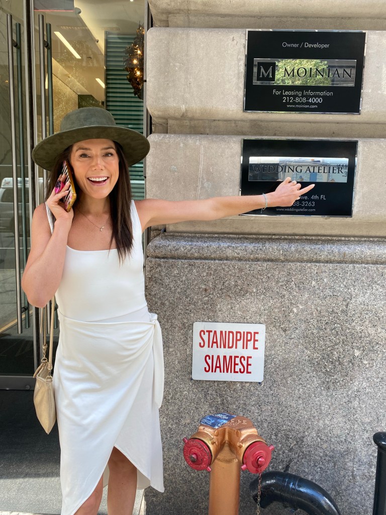 I went to the top bridal boutiques in #NYC. Sharing the wedding dresses I DIDN'T choose! (Don't worry, I'm not showing my fiance!) #bride #bridetobe #wedding #weddingdress #style #fashion #engaged #engagement #kleinfeld