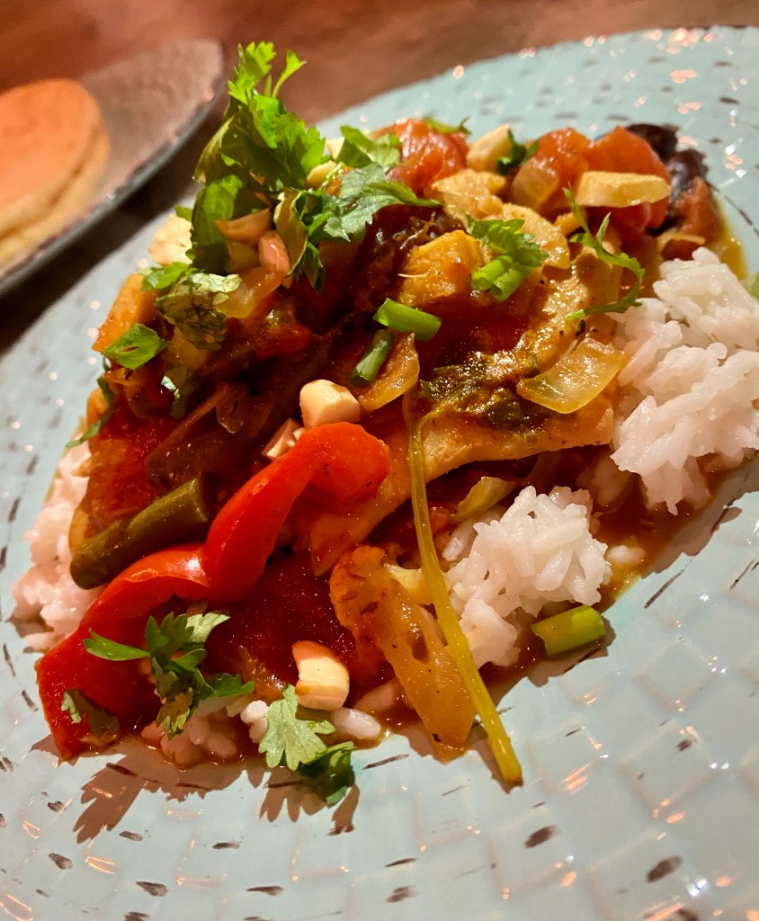 Curry Poached Sea Bass by BeautyBeyondBones! #edrecovery #food #glutenfree #grainfree #paleo #curry #health #healthyfood #specificcarbohydratediet #wellness #dinner