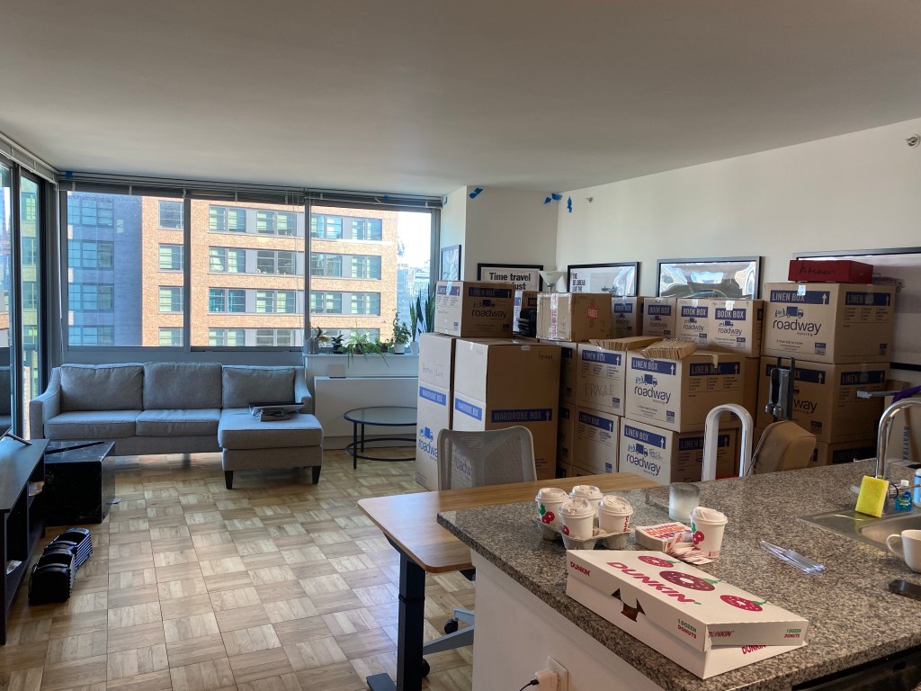 Today is MOVING DAY! Oh my gosh! What an exciting day! After 12 years in New York City, this gal is moving back to Ohio! Let’s just say I missed the grass, I missed nice people, and I missed MORE LIVING SPACE! #moving #goodbyenyc #nyc #ohio #life #engaged #boxes #manhattan #citylife #newyorkcity