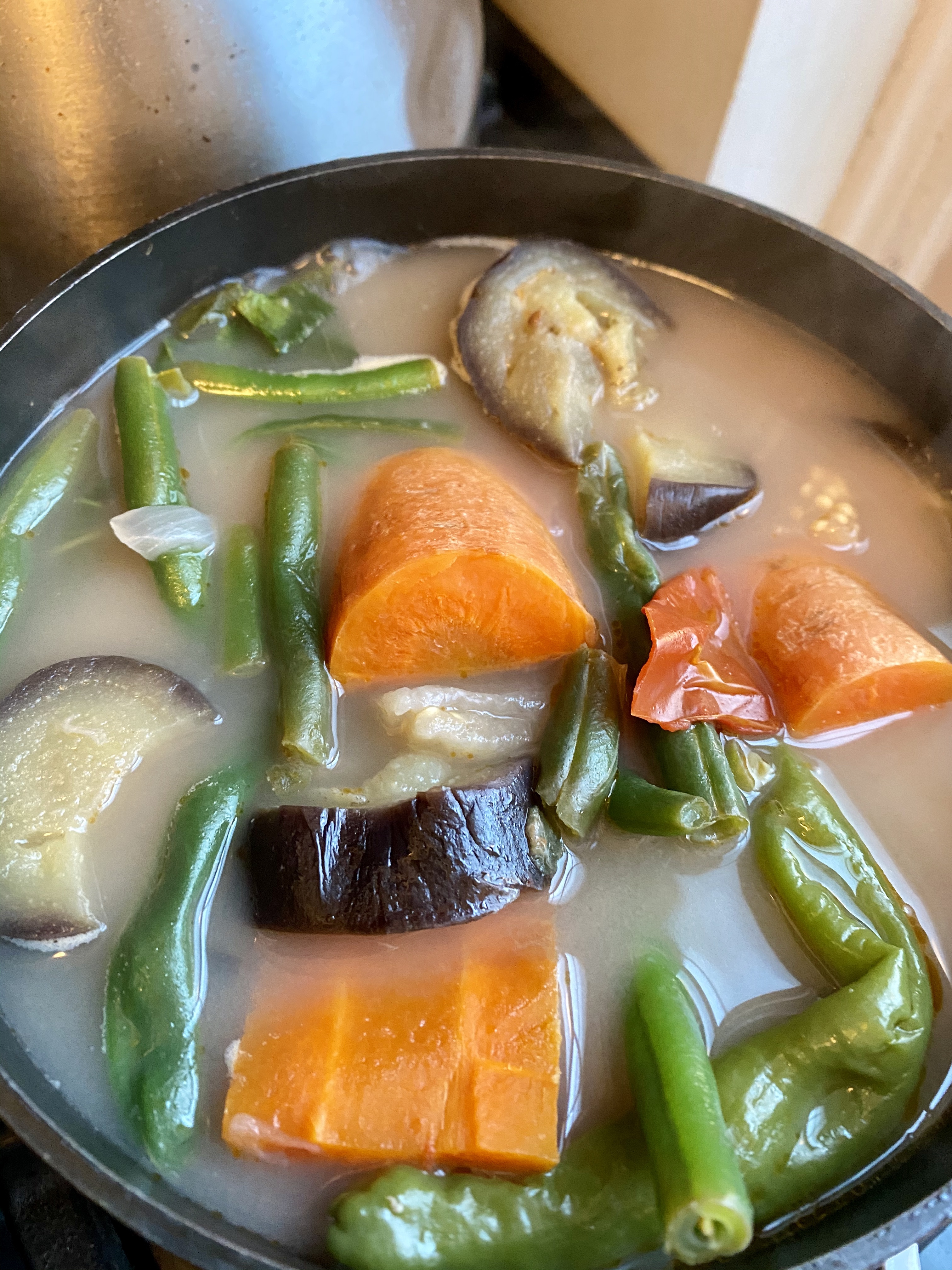 Filipino Sinigang Soup by BeautyBeyondBones #philippines #seafood #dinner #edrecovery #glutenfree #paleo #healthy #yum #food 