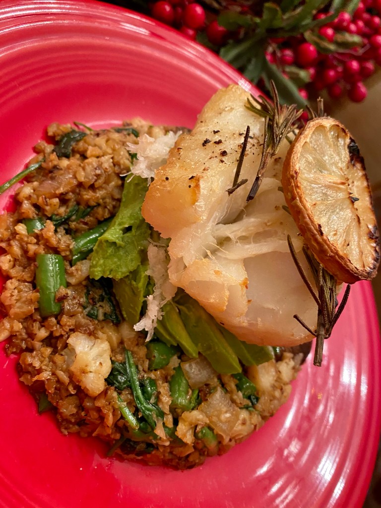 Gourmet takeout in less than 20 minutes by BeautyBeyondBones #glutenfree #grainfree #paleo #keto #food #cooking #edrecovery #dinner #pescatarian 