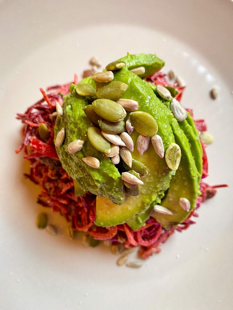 BBQ with Rainbow Salad! by BeautyBeyondBones #glutenfree #grainfree #vegan #paleo #vegetarian #plantbased #healthyfood #food #dinner #edrecovery #yum