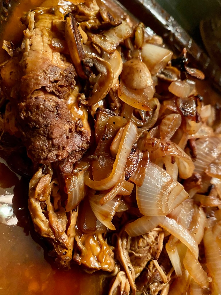 Mouth watering pork tenderloin by BeautyBeyondBones #food #dinner #glutenfree #pork #meat #healthyfood #crockpot #slowcooker #easydinner #edrecovery #recovery #yum