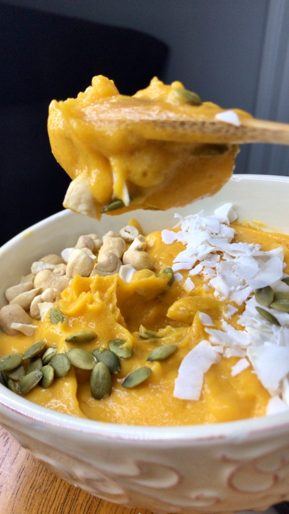 Pumpkin Pie Ice Cream by BeautyBeyondBones #glutenfree #vegan #paleo #dairyfree #fall #pumpkinspice #edrecovery #dessert