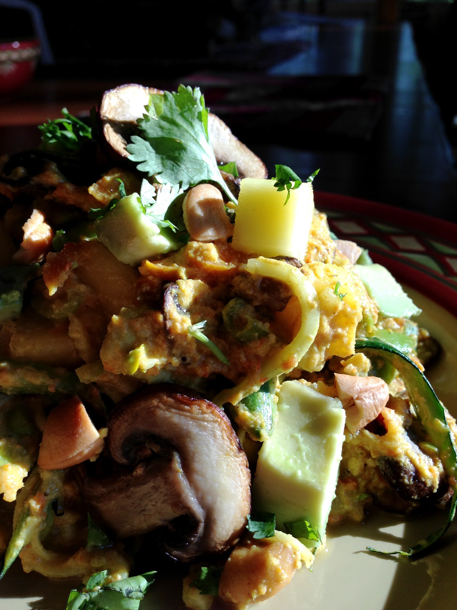 Creamy Cashew Curry by BeautyBeyondBones #glutenfree #vegan #paleo #food #edrecovery #healthyfood #dinner 