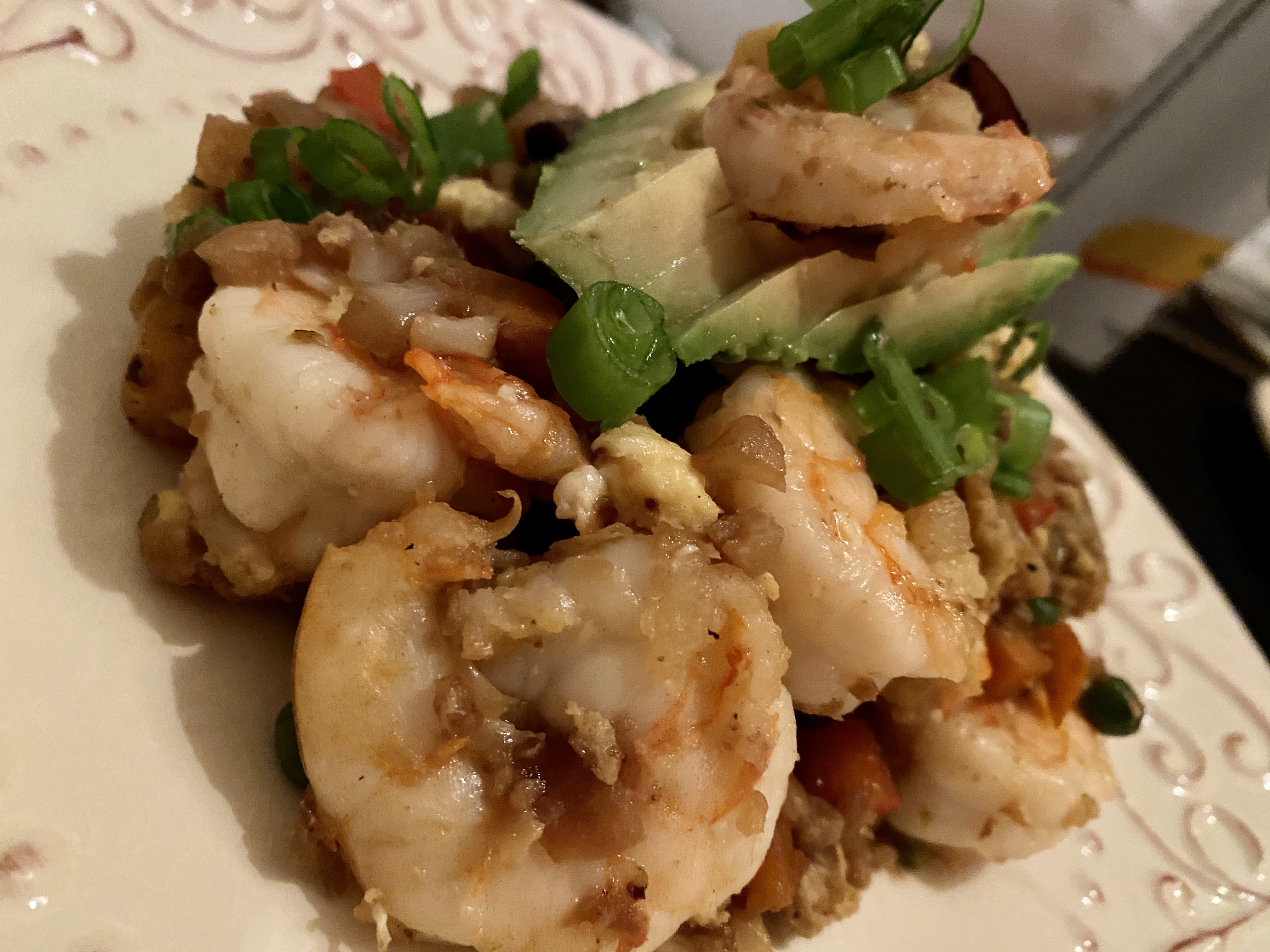 Pineapple Shrimp Fried Rice by BeautyBeyondBones #glutenfree #paleo #cooking #food #grainfree #healthyfood #edrecovery #specificcarbohydratediet #pescatarian
